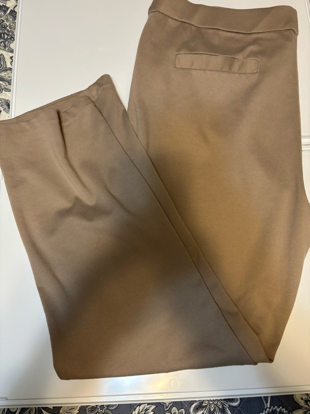 Chico's Women's Trousers - Camel Brown
